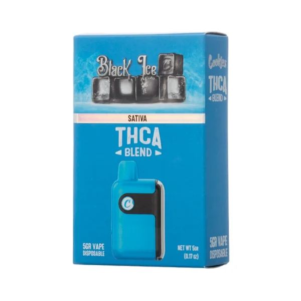Black-Ice-Sativa-Cookies Cookies 5G THCA | Pluma de Wax