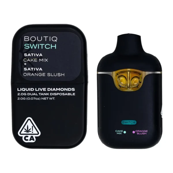 Boutiq-Switch-Cake-Mix-X-Orange-Slush Boutiq Switch 2G (Doble Sabor) | Pluma de Wax