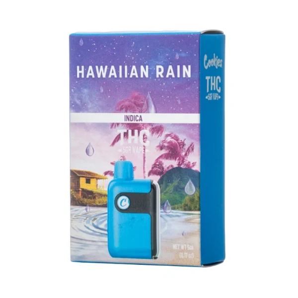 Hawaiian-Rain-Indica-Cookies Cookies 5G THCA | Pluma de Wax