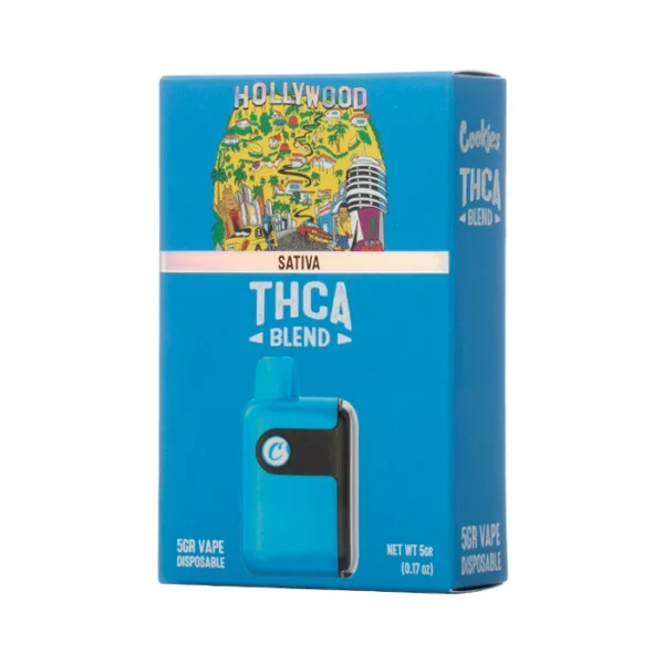 Hollywood-Sativa-Cookies Cookies 5G THCA | Pluma de Wax