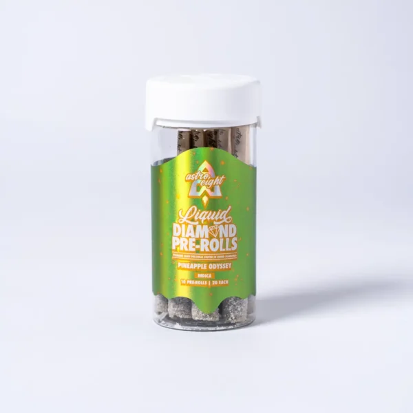 Pineapple-Odyssey-Indica-Astro-Eight-Pre-Rolls Astro Eight x10 Pre Rolls (20g Total)
